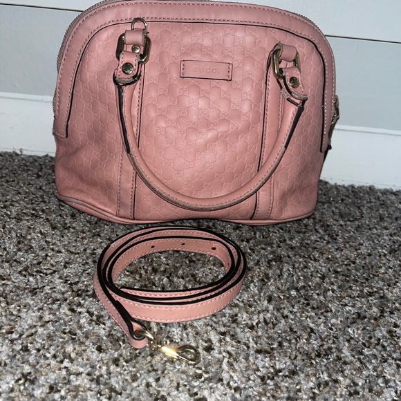 GUCCI Microguccissima Mini Dome bag soft pink - Picture 3 of 3